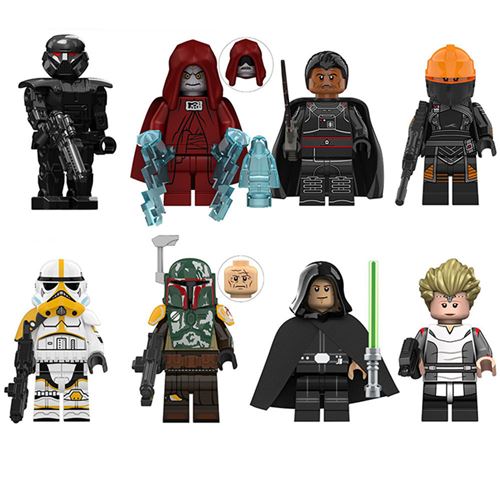 Set de 8 pièces Figurine Star Wars Series ensemble de jouets pour enfants #K1052