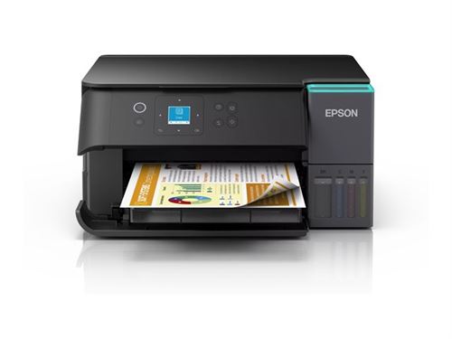 Epson EcoTank ET-2950 - Multifunctionele printer - kleur - inktjet - ITS - A4/Letter (doorsnede) - maximaal 15 ppm (printend) - 100 vellen - Wi-Fi(ac), USB - zwart