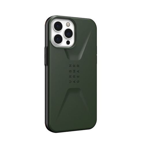 Coque UAG pour iPhone 13 Pro Max Civilian Series Antichoc Hybride Design robuste Vert