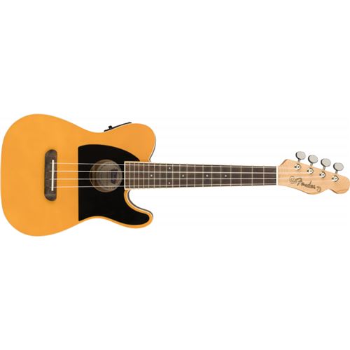 Fender Fullerton Tele ukulélé concert - Butterscotch Blonde