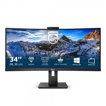 Ecran Ordinateur  Moniteur PC  Videowall Philips 346P1CRH 00 LCD 34 pouces - 1