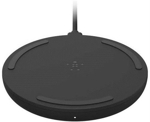 Tapis de Charge Sans Fil Boost Charge 10 W (Chargeur Sans Fil Rapide Certifié Qi)(Noir)-Chronus