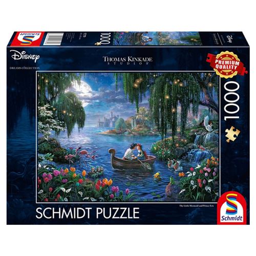 Non Communiqué Rouge Puzzle 1000 Pcs La Petite Sirene