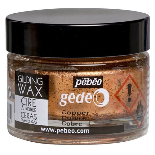 Cire à dorer tout support - Cuivre - 30 ml - Pébéo