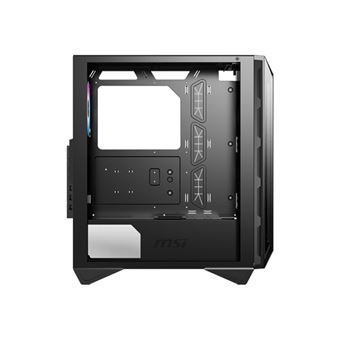 MSI MPG GUNGNIR 110R - Tour - ATX - panneau latéral fenêtré (verre trempé) - pas d'alimentation (ATX) - USB/Audio