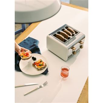TOAST RETRO - Grille-pain à fentes larges - Blanc cassé - 1