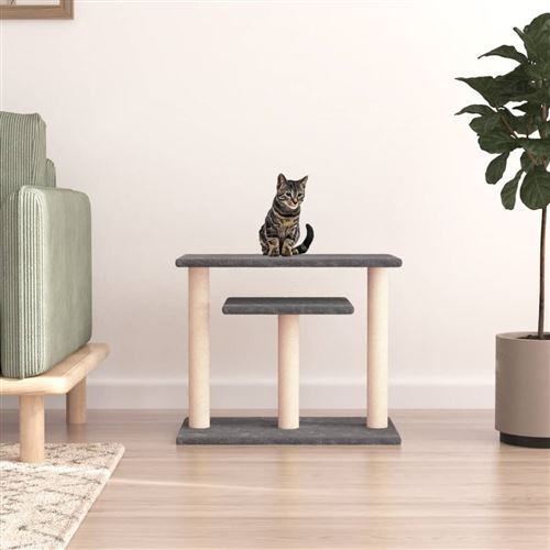 Meilleurs prix pour vidaXL Arbres à chat avec plates-formes gris foncé 62,5 cm