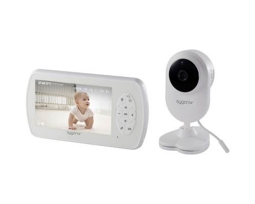 Sygonix HD Baby Monitor SY-4548738 Babyphone avec caméra sans fil 2.4 GHz