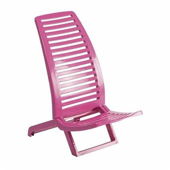Chaise de Plage Alco Rose 38 x 60 x 72 cm - 1