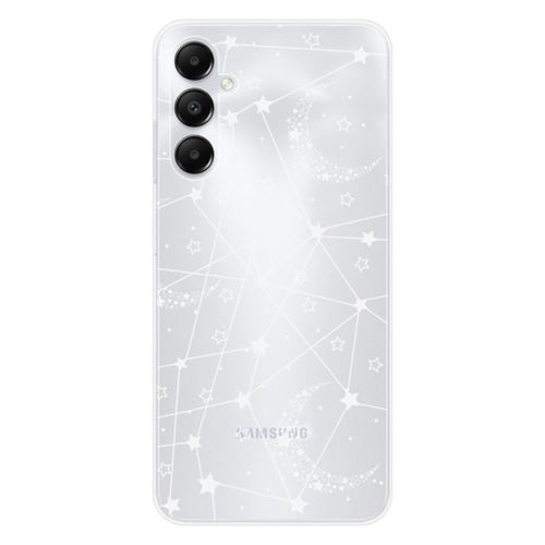 Coque en silicone imprimée compatible Samsung Galaxy A05S Lignes étoilées