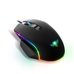 Spirit Of Gamer PRO M1, Souris Gamer Filaire, 7 Boutons Programmables, Capteur Optique 8000 DPI, Rétroéclairage RGB Personnalisable, Gaming Mouse Ergonomique avec Repose Pouce, Compatible PC Gamer