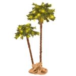 vidaXL Kerstboom met LED 90 cm en 150 cm347636