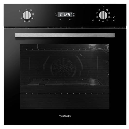 Rosieres Four Pyrolyse 60 Cm 70L Noir/Inox