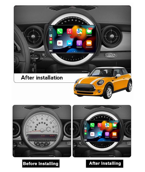 Autoradio Multimédia RoverOne Android GPS pour BMW MINI