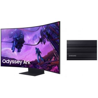 Samsung Odyssey Ark S55BG970NU - écran 55 QLED - incurvé - 4K