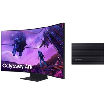 Ecran PC Gaming Samsung Odyssey Ark LS55BG970NUXEN 55'' Incurvé 4K UHD Noir