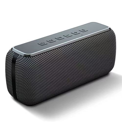 Enceinte Bluetooth V7PRO Etanche Portable 6600mAh Noir