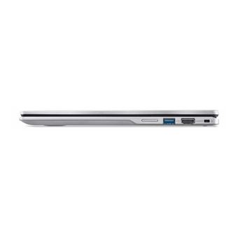 Acer Chromebook Spin 314 CP314-2HN - Conception inclinable - Intel Core i3 - N305 / jusqu'à 3.8 GHz - Chrome OS - UHD Graphics - 8 Go RAM - 128 Go SSD - 14" IPS écran tactile 1920 x 1200 - Wi-Fi 6E - argent brillant - clavier : Suisse Allemand