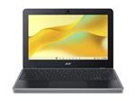 Acer Chromebook 311 C723T-TCO - Kompanio 528 - MT8186TV/AZA - Chrome OS - Mali-G52 2EE MC2 - 4 Go RAM - 64 Go eMMC - 11.6" IPS écran tactile 1366 x 768 (HD) - Wi-Fi 6 - schiste noir - clavier : Suisse Allemand