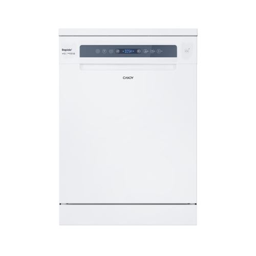  Lave-vaisselle Candy Rapid&Oacute; CF 4B7F0W Pose libre 14 couverts