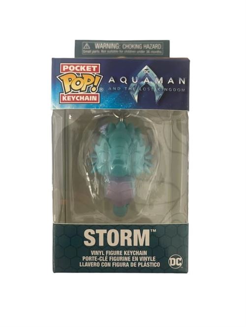 Non Communiqué Multicolore Porte Clés Figurine Funko Pop Dc Comics Aquaman Storm