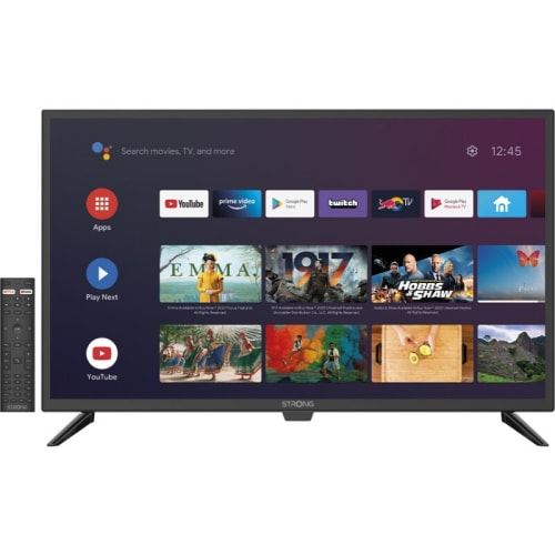 TV Strong 32HC4433 32 LED HD 60Hz Smart TV Wi Fi Android Ethernet HDMI Noir