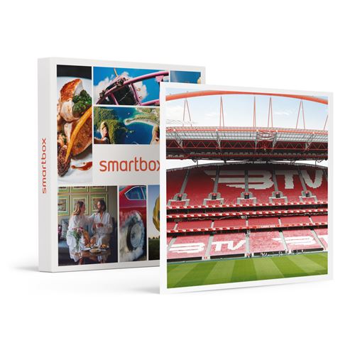 SMARTBOX - Coffret Cadeau Football en famille : visite du stade de Luz Sport Lisboa e Benfica et écharpe pour 4-Sport & Aventure