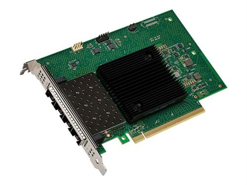 Intel Ethernet Network Adapter E810-XXVDA4 - Netzwerkadapter - PCIe 4.0 x16 Low-Profile - 25 Gigabit SFP28 x 4