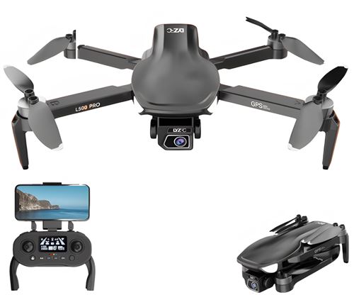 Drone SZSMART L500Pro Noir GPS 4K Autonomie 25 min