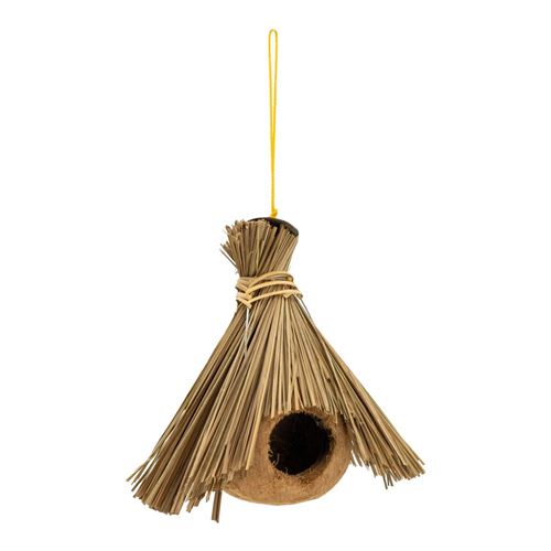 Comparer les prix de Aubry Gaspard - Nichoir en coco à suspendre Jiabong