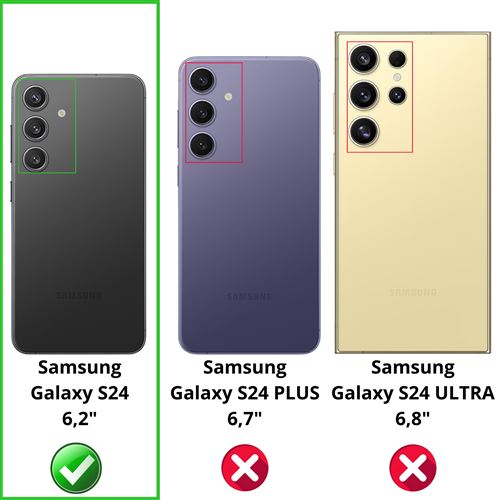 Coque Samsung Galaxy S24 Ultra Caméra arrière de protection de
