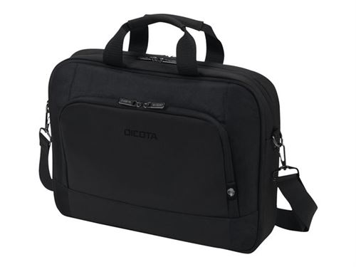 DICOTA Eco Top Traveller BASE - Sacoche pour ordinateur portable - 15 - 17.3 - noir