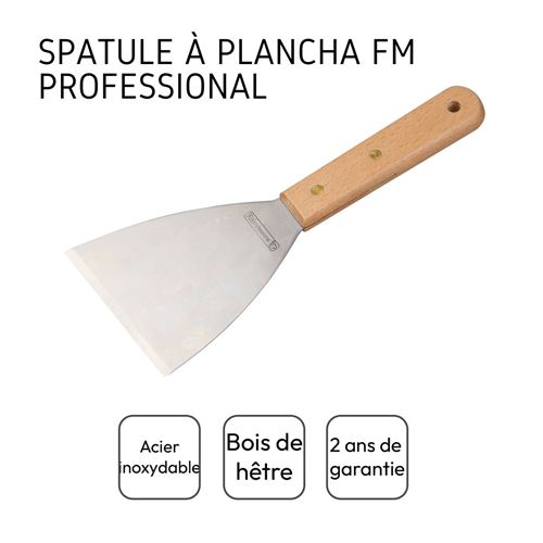 8% sur Spatule pour plancha FM Professional ref 21549 - Équipements et  sécurité pour la maison - Achat & prix