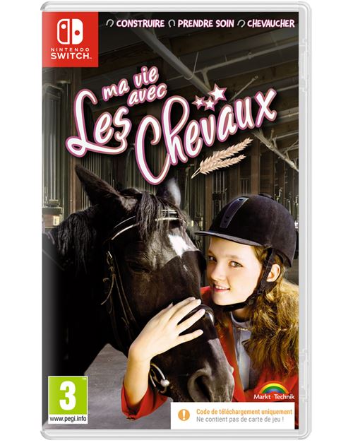 Just For Games Ma Vie Avec Les Chevaux Code In A Box Nintendo Switch