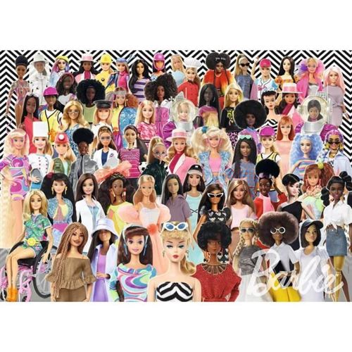 Puzzel 1000 st Barbie