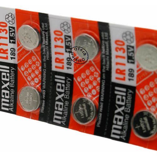 Pack de 10 piles maxell compatible avec DURACELL D189A - Otech