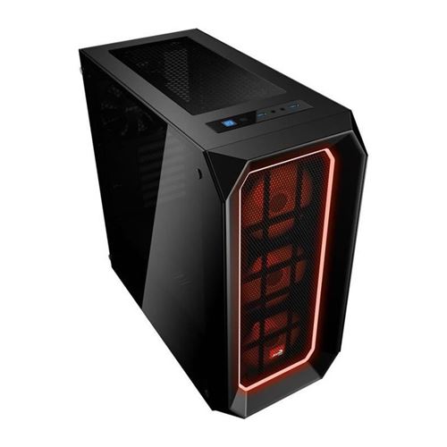 Boîtier Demi Tour Micro ATX / ATX Aerocool ICACSM0417 P7C0PRO PC Midi-Tower Noir