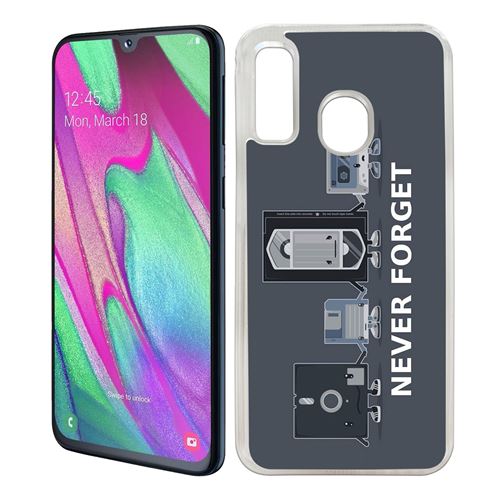Coque pour Samsung Galaxy A40 -  Never Forget Vintage
