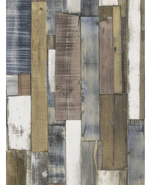 Scarica Gratis Images Panneau Bois Papier Peint Naturel Et Bleu Rasch Decors Et actualisé par
