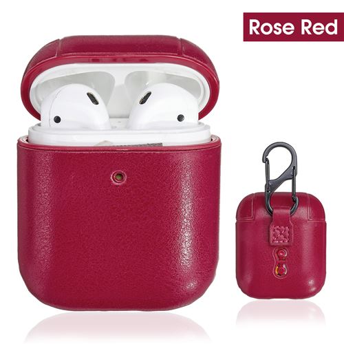 Pour Apple Case Housse de protection en cuir PU Housse Skin Crazy Horse Rose