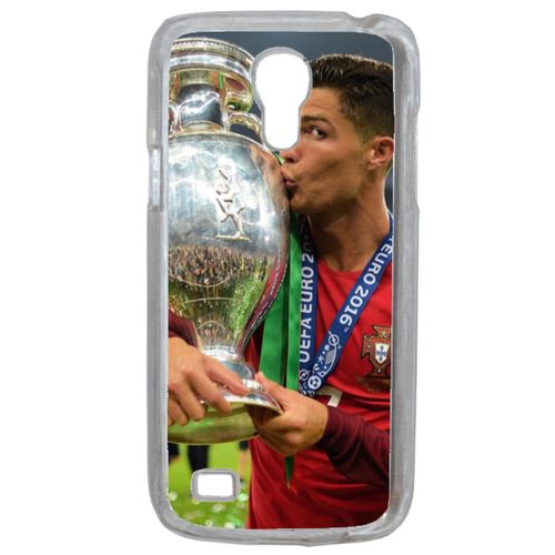 Coque Portugal Campeão Compatible Samsung Galaxy S4 Mini Transparent
