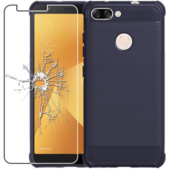 Dipos Pellicola Protettiva Per ASUS ZenFone Max Plus M1 (ZB570TL) - 2 Pezzi, Cristallo, Taglio Laser, Made In Germany - 2
