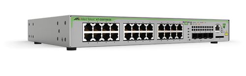 Allied Telesis CentreCOM AT-GS970M-28PS Commutateur C3 Géré 24 x 10-100-1000 (PoE+) + 4 x SFP (mini-GBIC) lien montant…