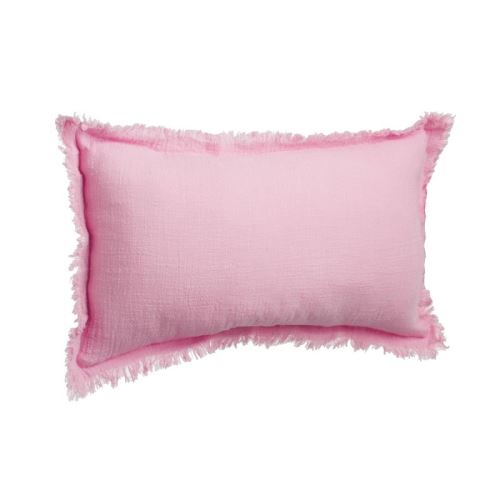 Coussin Camp 30x50cm Framboise