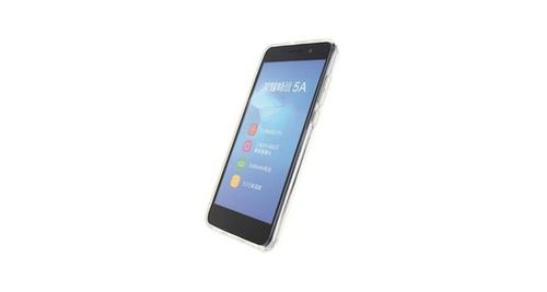 Mobilize etui de protection - huawei y6 ii - gel silicone - transparent