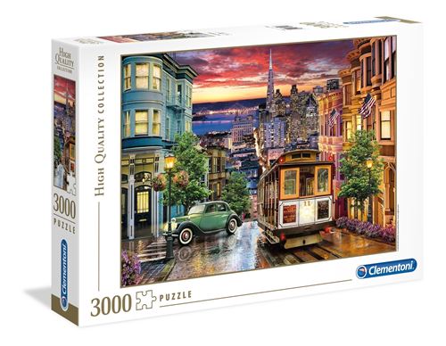 Clementoni puzzle San Francisco 3000 Pièces