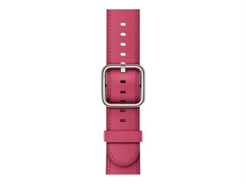 Apple 42mm Classic Buckle - Bracelet de montre pour montre intelligente - 150 - 215 mm - rose fuchsia - pour Watch (42 mm, 44 mm, 45 mm)