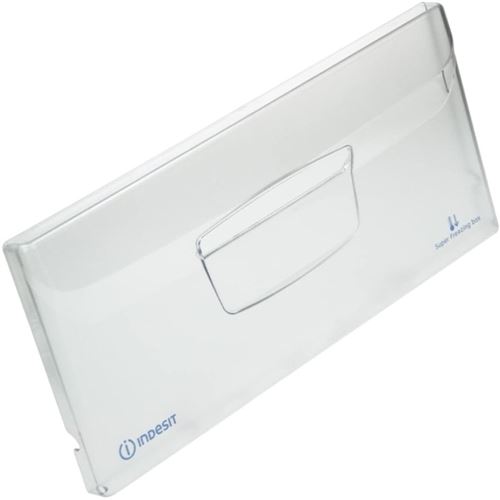 Façade De Tiroir Transparente 43 X 19,7 Cm pour Réfrigérateur / Congélateur Indesit