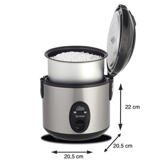 Autocuiseur de riz Solis Compact 350 W Acier inox