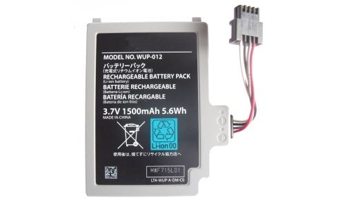 batterie pour Gamepad de console Nintendo Wii-U